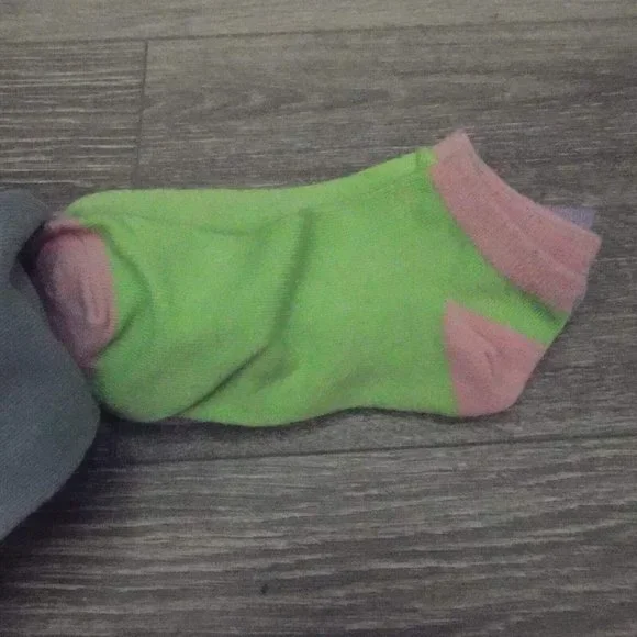 Adidas X14 Pairs Mix and Match Adult Floral Ankle No Show Socks - Picture 6 of 16